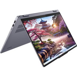 Laptop Lenovo IdeaPad 5 2-in-1 16AKP10 16 inch WUXGA Touch AMD Ryzen AI 7 350 16GB LPDDR5X 1TB SSD Windows 11 Home Luna Grey