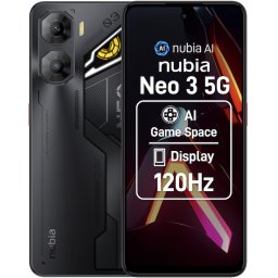 Telefon mobil NUBIA Neo 3 256GB 8+12GB RAM Dual Sim 5G Shadow Black