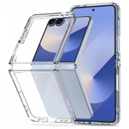 Husa TECH-PROTECT Flexair Hybrid Samsung Galaxy Z Flip 7 TPU Transparent