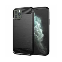 Husa Techsuit Apple iPhone 11 Pro Max Carbon Negru