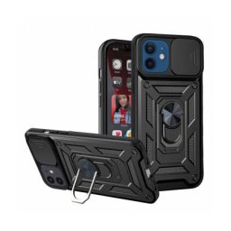 Husa Techsuit Apple iPhone 12 / 12 Pro CamShield Negru