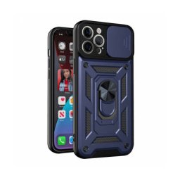 Husa Techsuit Apple iPhone 12 Pro CamShield Albastru