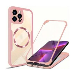 Husa Techsuit MagSafe Apple iPhone 13 Pro Max ColorVerse 360 Roz