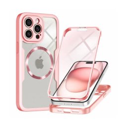 Husa Techsuit MagSafe Apple iPhone 14 Pro ColorVerse 360 Roz