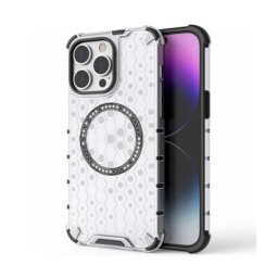 Husa Techsuit MagSafe Apple iPhone 14 Pro HoneyComb Shield Negru