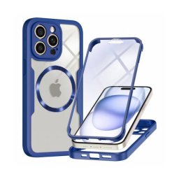 Husa Techsuit MagSafe Apple iPhone 14 Pro Max ColorVerse 360 Albastru