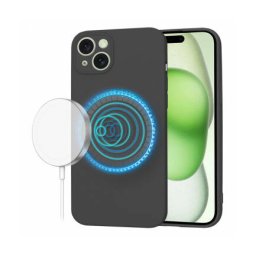 Husa Techsuit MagSafe Apple iPhone 15 Plus SoftFlex Negru