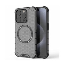 Husa Techsuit MagSafe Apple iPhone 15 Pro HoneyComb Shield Negru