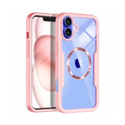 Husa Techsuit MagSafe Apple iPhone 16 ColorVerse 360 Roz