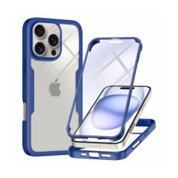 Husa Techsuit Apple iPhone 16 Pro ColorVerse 360 Albastru