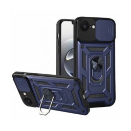 Husa Techsuit Apple iPhone 16e CamShield Albastru