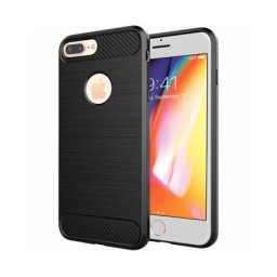 Husa Techsuit Apple iPhone 8 Plus Carbon Negru