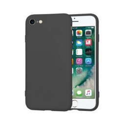 Husa Techsuit Apple iPhone SE (2022) / SE (2020) / 8 / 7 SoftFlex Negru