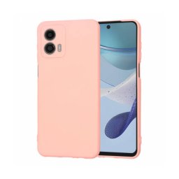 Husa Techsuit Motorola Moto G53 SoftFlex Roz Deschis