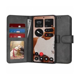 Husa Techsuit Nothing CMF Phone 2 Pro Diary Book Negru