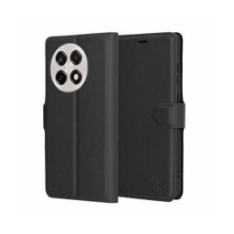 Husa Techsuit OnePlus 13R Leather Folio Negru