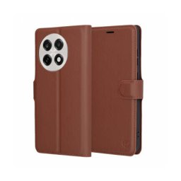 Husa Techsuit OnePlus 13R Leather Folio Maro
