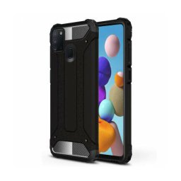 Husa Techsuit Samsung Galaxy A21s A217 Hybrid Armor Negru