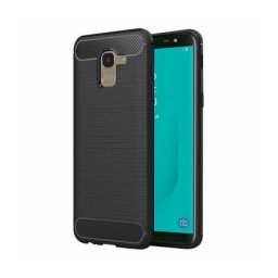 Husa Techsuit Samsung Galaxy J6 J600 Carbon Negru
