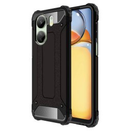 Husa Techsuit pentru Xiaomi Poco C65 / Redmi 13C Neagra