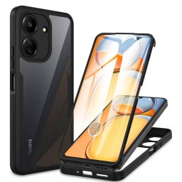 Husa Techsuit pentru Xiaomi Poco C65 / Redmi 13C Neagra