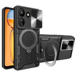 Husa Techsuit pentru Xiaomi Poco C65 / Redmi 13C Neagra