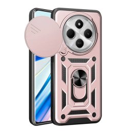 Husa Techsuit pentru Xiaomi Poco C75 / Redmi 14C Roz