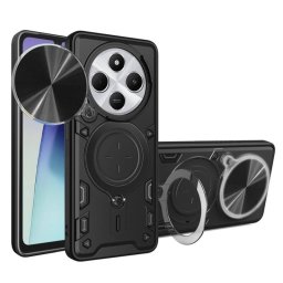 Husa Techsuit pentru Xiaomi Poco C75 / Redmi 14C Neagra