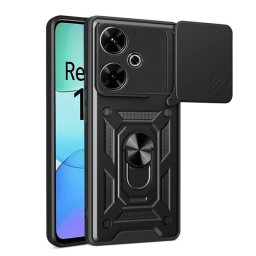 Husa Techsuit pentru Xiaomi Poco M6 4G / Redmi 13 Neagra