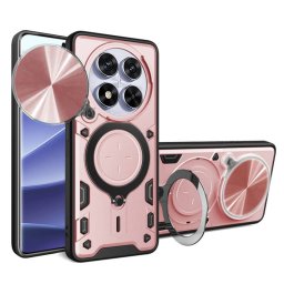 Husa Techsuit pentru Xiaomi Poco X7 / Note 14 Pro 5G Roz Aurie