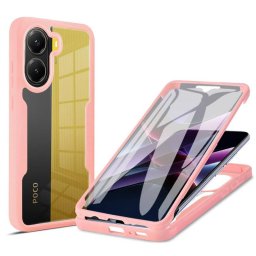 Husa Techsuit pentru Xiaomi Poco X7 Pro Roz