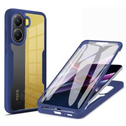 Husa Techsuit pentru Xiaomi Poco X7 Pro Albastra