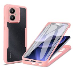 Husa Techsuit pentru Xiaomi Redmi 13C 5G Roz