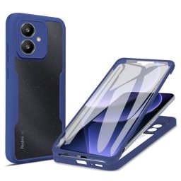 Husa Techsuit pentru Xiaomi Redmi 13C 5G Albastra