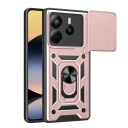 Husa Techsuit pentru Xiaomi Redmi Note 14 4G Roz