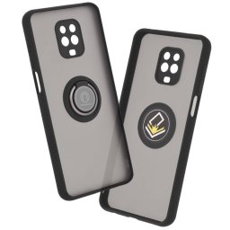 Husa Techsuit pentru Xiaomi Redmi Note 9S / Note 9 Pro / Note 9 Pro Max Neagra