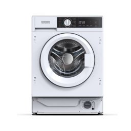 Masina de Spalat Rufe Heinner 9Kg 1400Rpm Clasa A Motor Inverter Display Digital Blocare Acces Copii Program Igenizare Cuva Alb