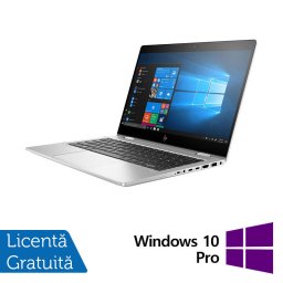 Laptop HP Refurbished EliteBook 830 G6 13.3 inch Intel Core i5-8265U 8GB 256GB SSD Windows 10 Pro Silver