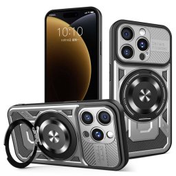 Husa Techsuit pentru Apple iPhone 15 Pro Gri