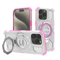 Husa Techsuit pentru Apple iPhone 15 Pro Roz
