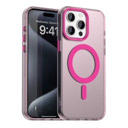 Husa Techsuit pentru Apple iPhone 15 Pro Max Roz