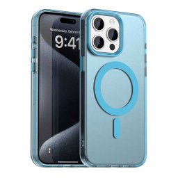 Husa Techsuit pentru Apple iPhone 15 Pro Max Albastra