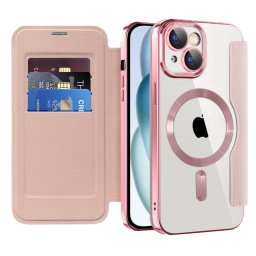 Husa Techsuit pentru Apple iPhone 15 Plus Roz