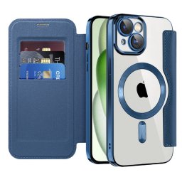 Husa Techsuit pentru Apple iPhone 15 Plus Albastra