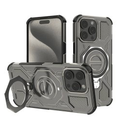 Husa Techsuit pentru Apple iPhone 15 Pro Neagra