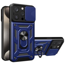 Husa Techsuit pentru Apple iPhone 15 Pro Albastra