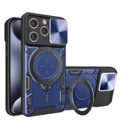 Husa Techsuit pentru Apple iPhone 15 Pro Albastra