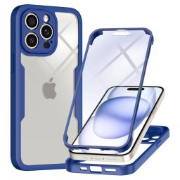 Husa Techsuit pentru Apple iPhone 15 Pro Max Albastra