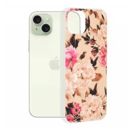 Husa Techsuit pentru Apple iPhone 15 Plus Bej