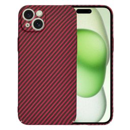 Husa Techsuit pentru Apple iPhone 15 Plus Rosie